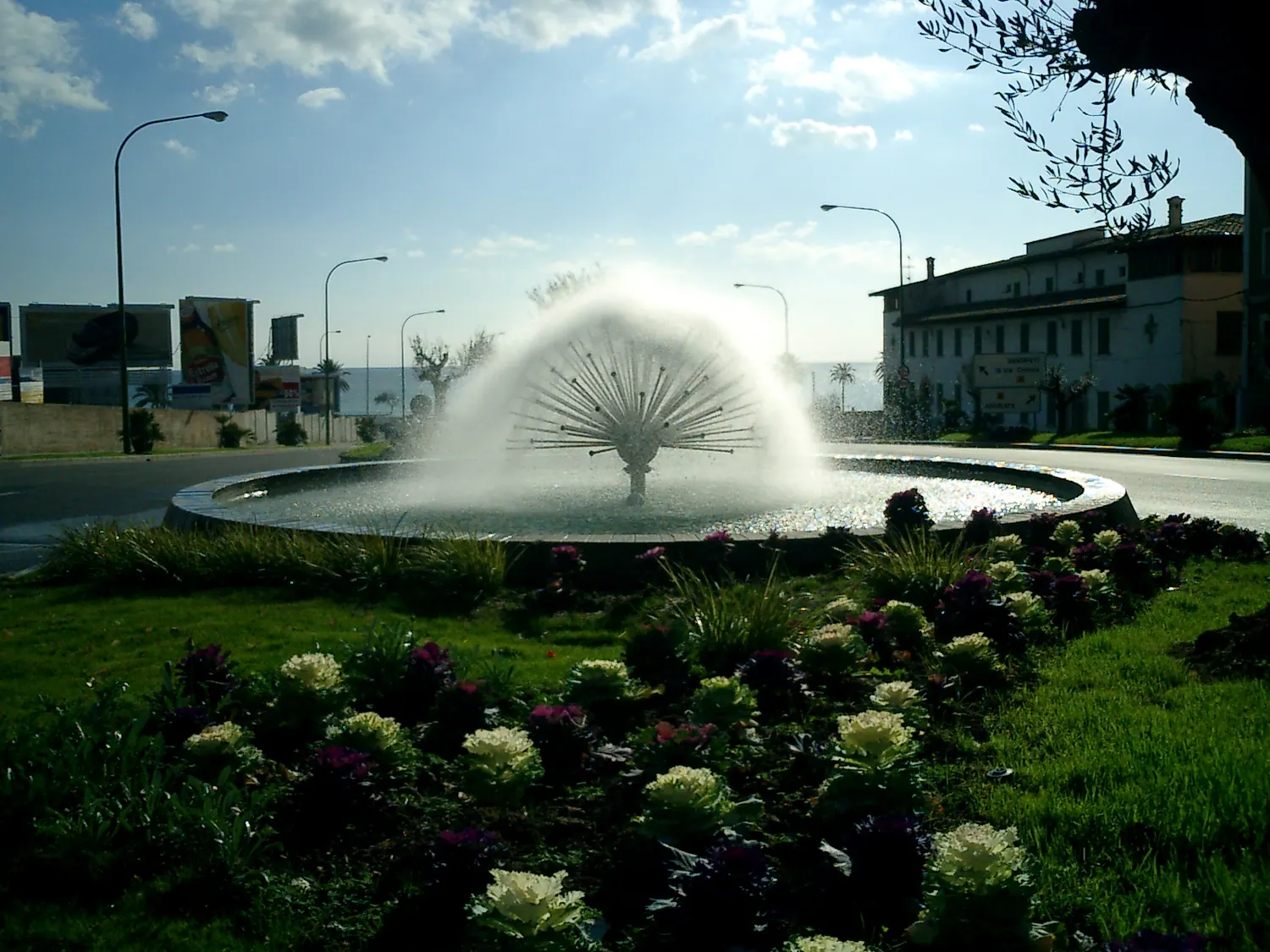 Fuente ornamental en Palma